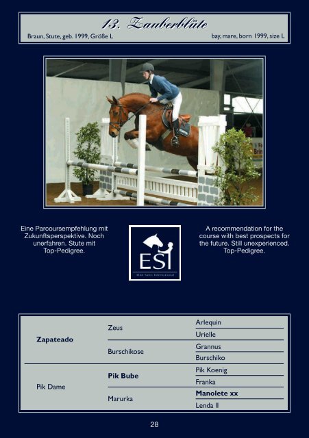 2003 - ESI I. Sportpferde Katalog (.pdf, 3,6