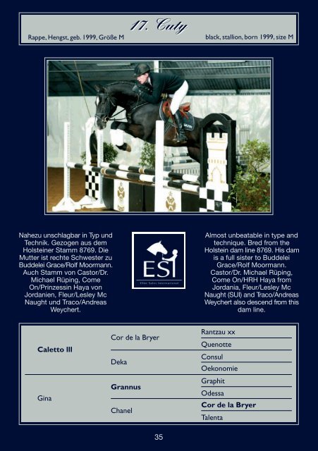 2003 - ESI I. Sportpferde Katalog (.pdf, 3,6