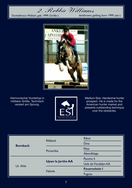 2003 - ESI I. Sportpferde Katalog (.pdf, 3,6