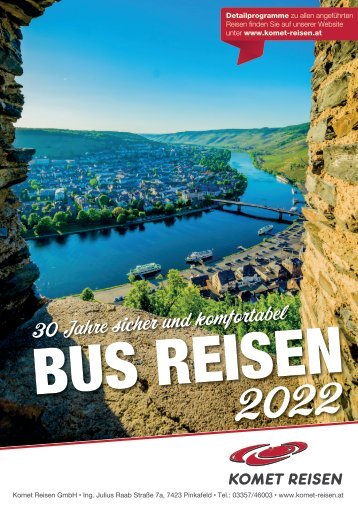 Busreisen Folder 2022