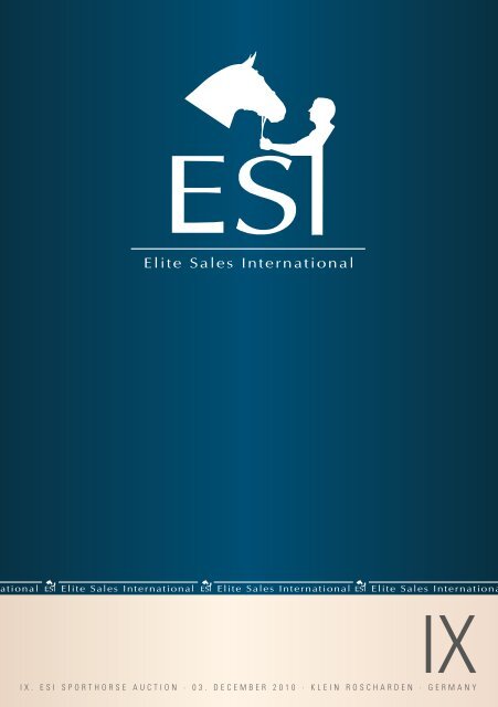 2010 - ESI IX. Sportpferde Katalog (.pdf, 1,8