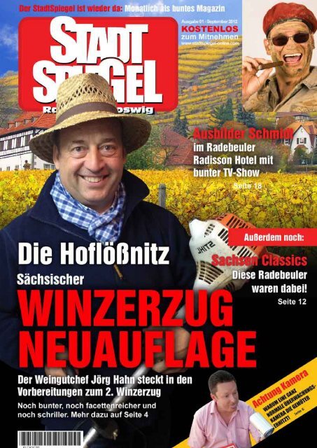 Er stellte seine „Schwarte“ in seiner „Hornzsche“ - 1. FC Radebeul