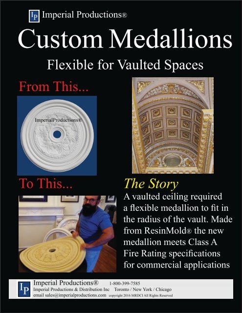Imperial Medallion Catalog