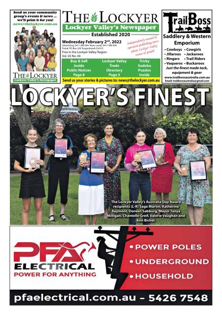 The Lockyer February 2 2022