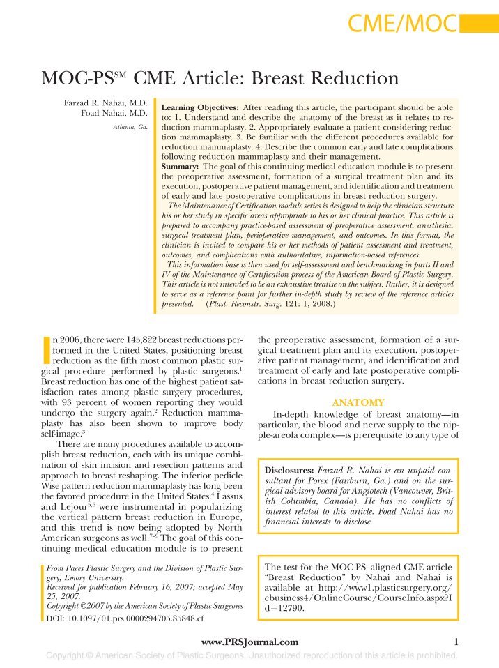 BreastReduction Magazines