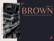 BROWN January 2022 - The KOS Edition