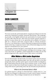 SKIN CANCER - Practical Plastic Surgery