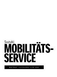 Suzuki Mobilitätsservice MC Folder
