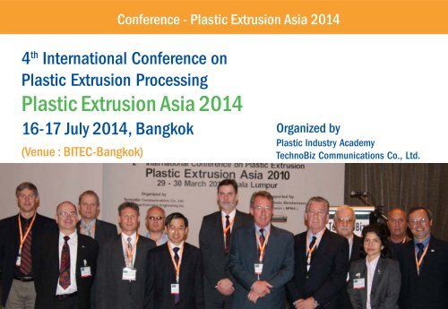 Plastic Extrusion Week 2012 - Plastic Extrusion Asia