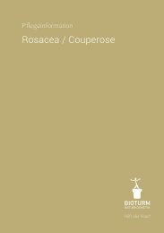 Pflege-Information Rosacea / Couperose