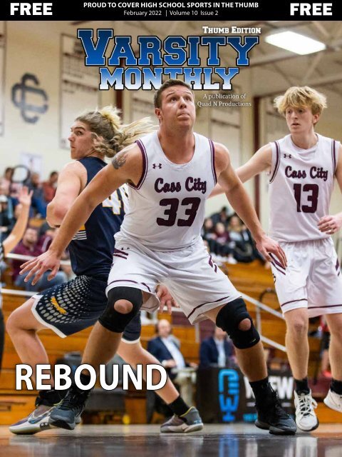 February 2022 Issue of Varsity Monthly Thumb Magazine