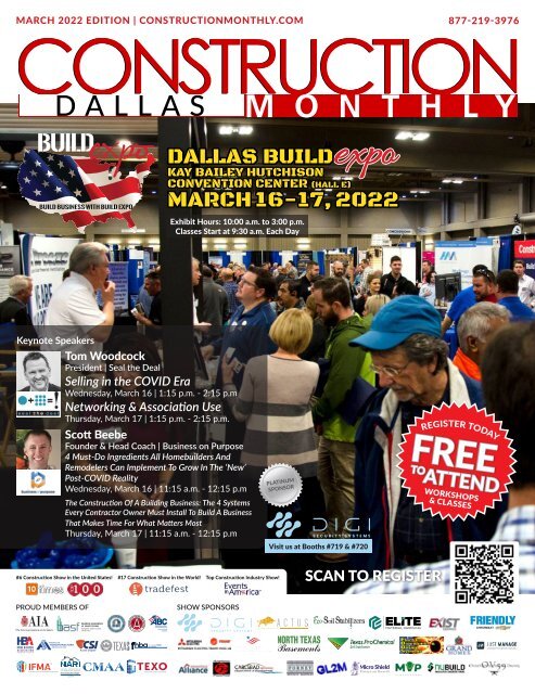 Construction Monthly Magazine | Dallas 2022 Build Expo Show Edition