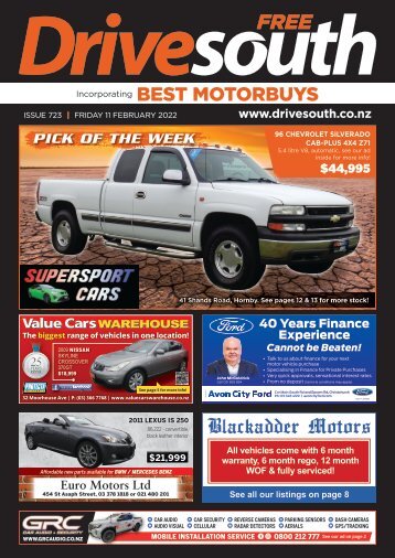 Copy of Drivesouth: February 11, 2022