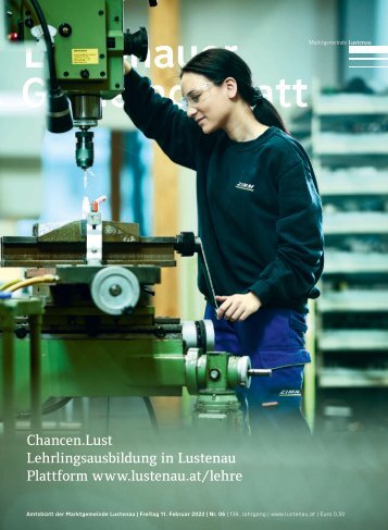 Lustenauer Gemeindeblatt Nr. 6 | Freitag 11. Februar 2022