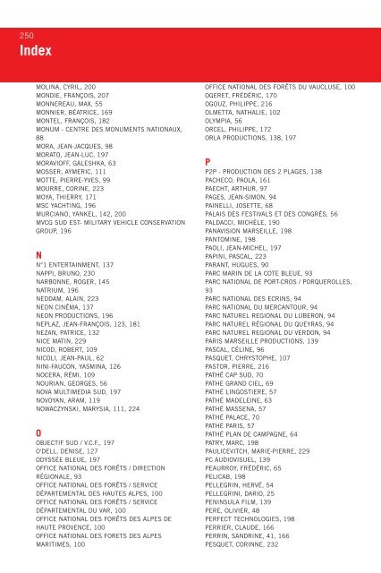 Guide du tournage - Régie Culturelle Régionale