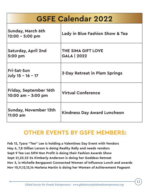 GSFE Newsletter-February 2022