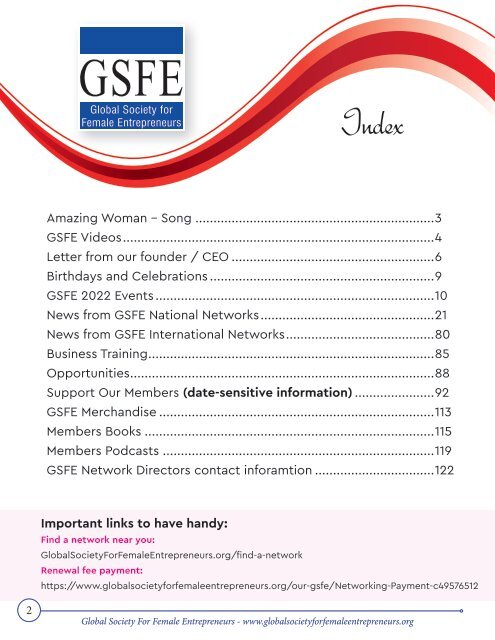 GSFE Newsletter-February 2022