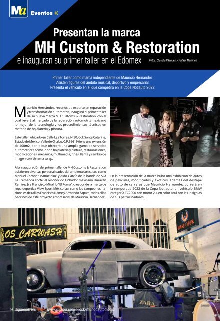 Mundo Automotriz La Revista No 311 Febrero 2022