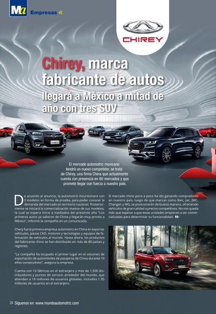 Mundo Automotriz La Revista No 311 Febrero 2022