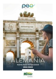 Catálogo de Circuitos | Alemania, Austria, Suiza y Europa Central
