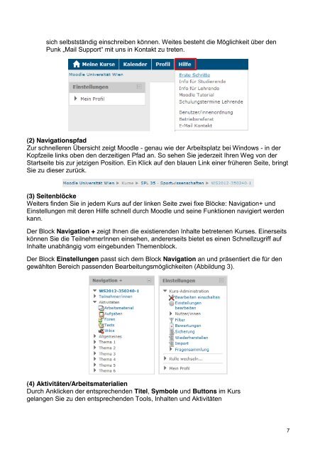 Technische Einführung in Moodle 2 - Zentraler Informatikdienst ...