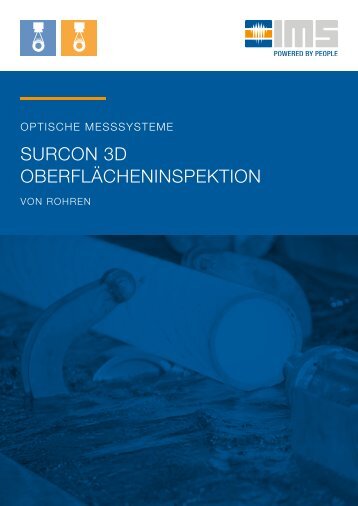 surcon 3D Oberflächeninspektion von Rohren