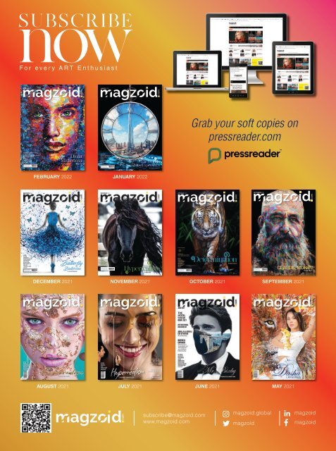 Magzoid Magazine - Luxury Magazine in the Creative Space | February 2022