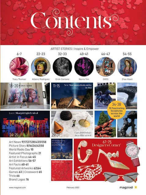 Magzoid Magazine - Luxury Magazine in the Creative Space | February 2022