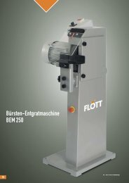 Bürsten-Entgratmaschine BEM 250 - Sax