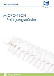 Einmal-Reinigungsbürsten - MICRO-TECH Europe