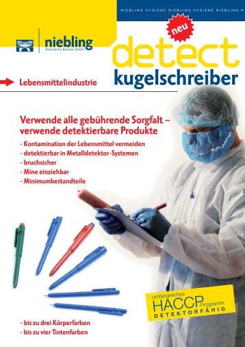 Niebling Hygienemailing d - Fenikstrade R.V.P. Internacional