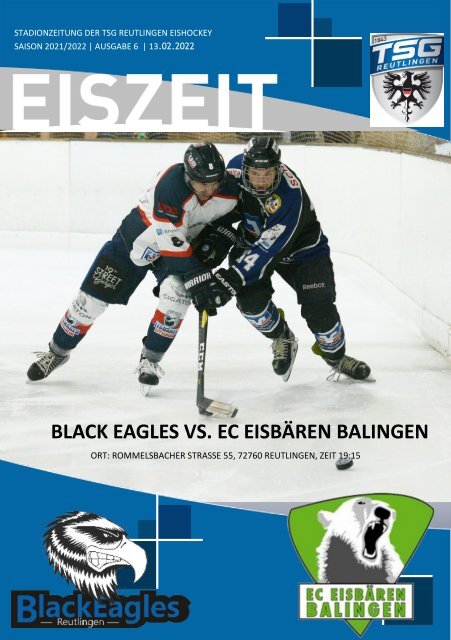 TSG Black Eagles vs EC Eisbären Balingen 13 02 2022