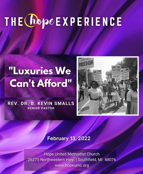 February 13, 2022 Bulletin - 6th SUNDAY AFTER EPIPHANY