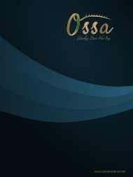 Ossa Medical Ürün Kataloğu