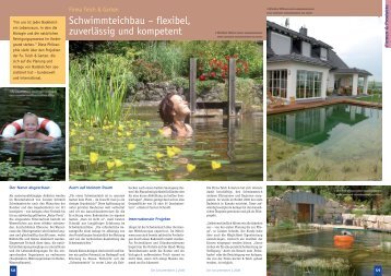 Artikel lesen - Teich und Garten