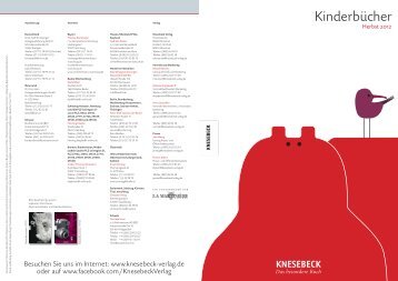 Kinderbücher - Knesebeck Verlag