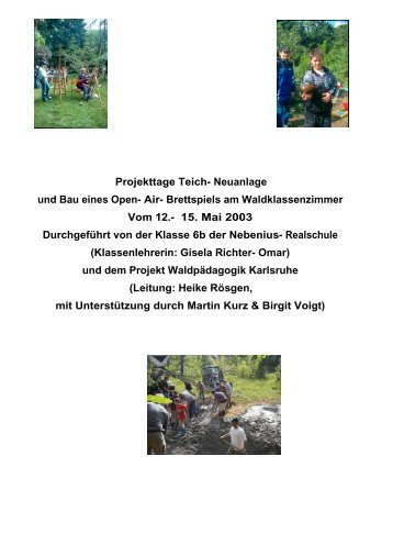 Teich Projekt