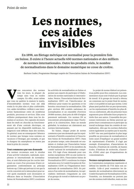 Journal asmac No 1 - février 2022