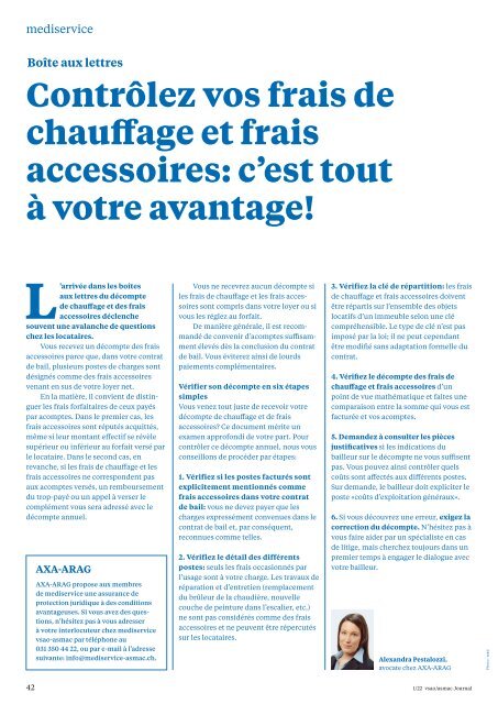 Journal asmac No 1 - février 2022