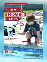 Summer Education Camps 2022 Brochure
