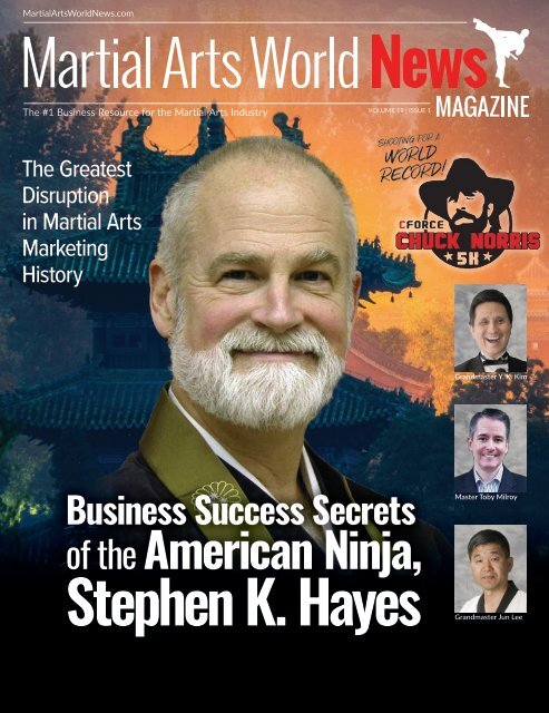 Martial Arts World News Magazine - Volume 19 | Issue 1