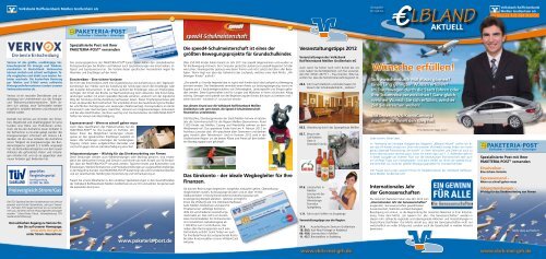 Kundenzeitschrift Ausgabe 01/2012 Region Radeberg - Volksbank ...
