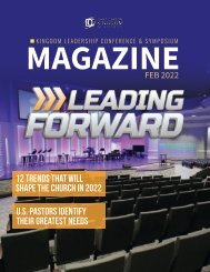 Kingdom Leadership Conference Magazine 2022