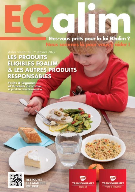 Catalogue EGalim - Fruits et légumes et produits de la mer