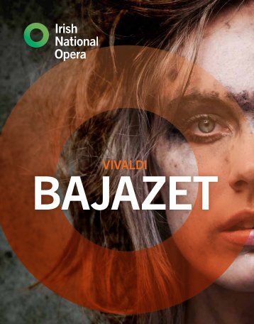 Irish National Opera Vivaldi Bajazet programme book 2022