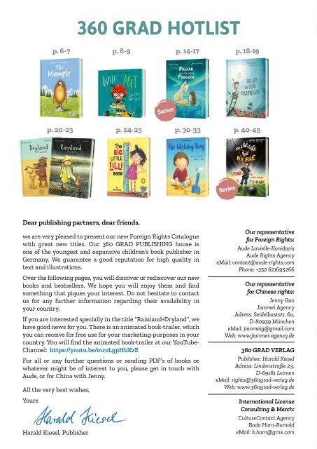 360 Grad Publishing - International Rights Guide 2023 - 360 Grad Verlag