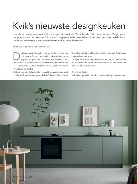 Keuken & Design nr 1, 2022