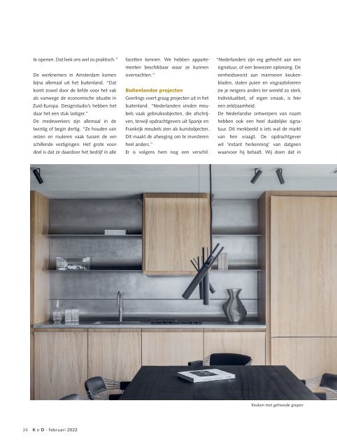 Keuken & Design nr 1, 2022