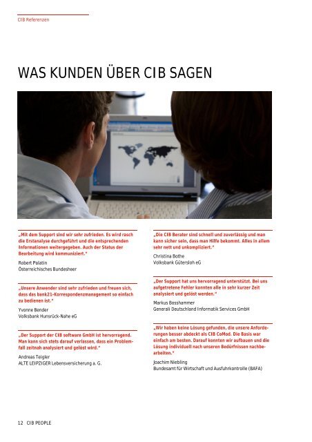 90% SEHR GUT - CIB software GmbH