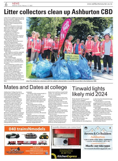 Ashburton Courier: February 17, 2022